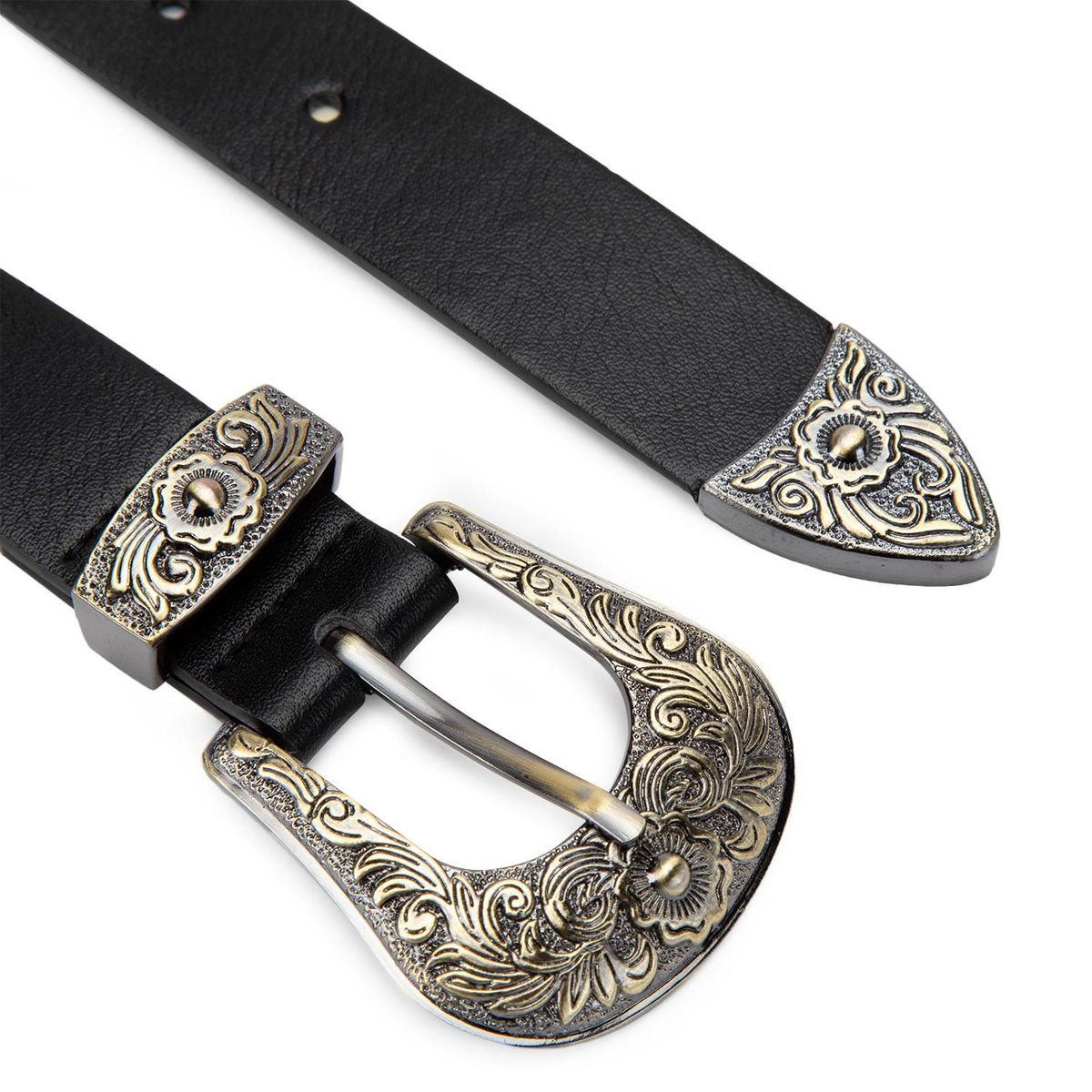 GACEL - Cinturón - Mujer - Ancho 3 cms - Gacel - Negro