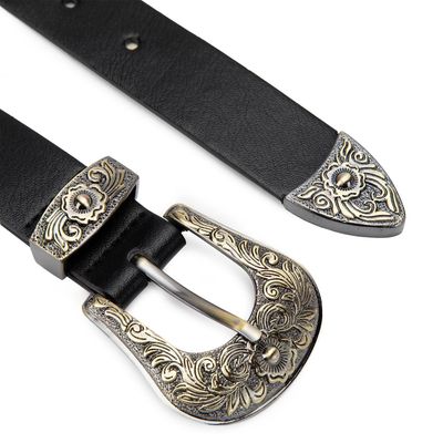 Imagen 2 del producto Cinturón - Mujer - Ancho 3 cms - - Negro