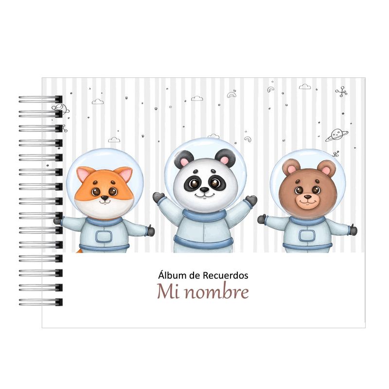 ELEFANTE AZULL - Álbum recuerdos de bebe de 0- 10 años