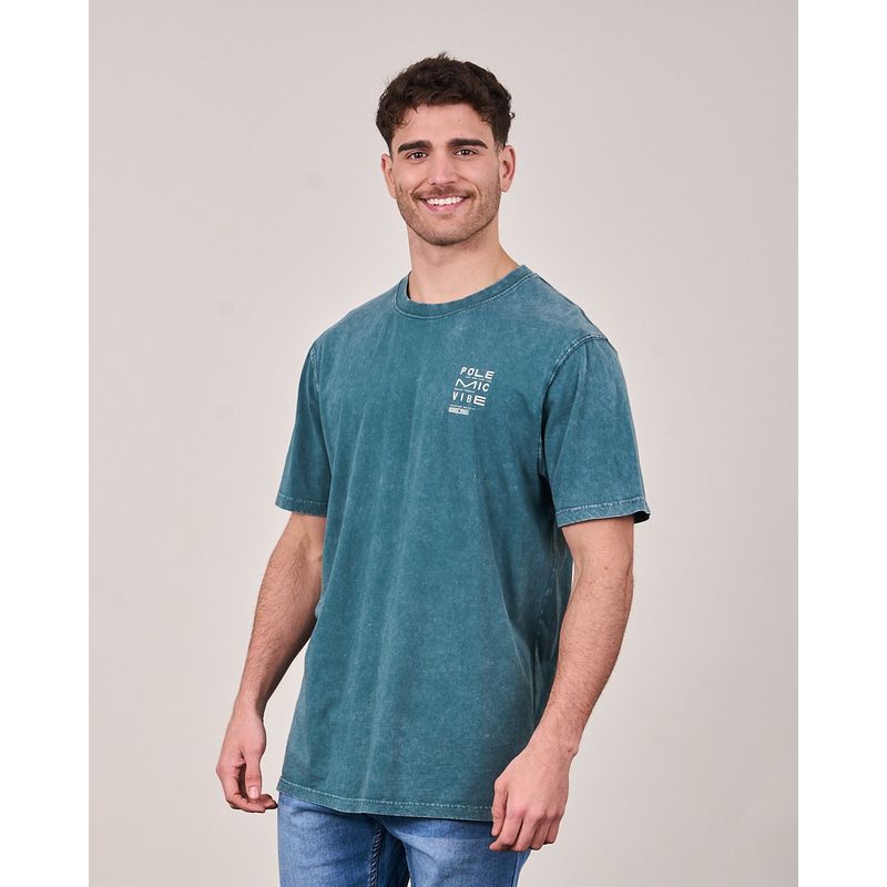 POLEMIC - Polera procesada manga corta Street  - Polemic 