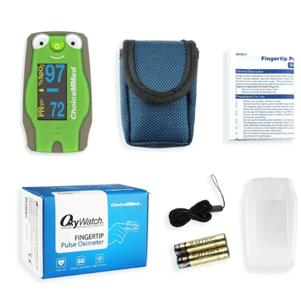 CHOICEMMED - Oximetro De Pulso Pediatrico Choicemmed C53