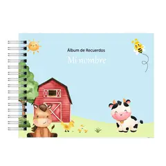 ELEFANTE AZULL - Álbum recuerdos de bebe de 0- 10 años