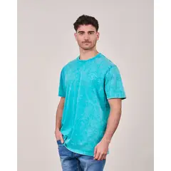 POLEMIC - Polera procesada manga corta Modern -