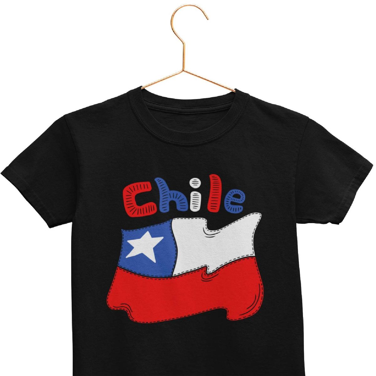 GENERICO - POLERA NIÑO FIESTAS PATRIAS CHILE