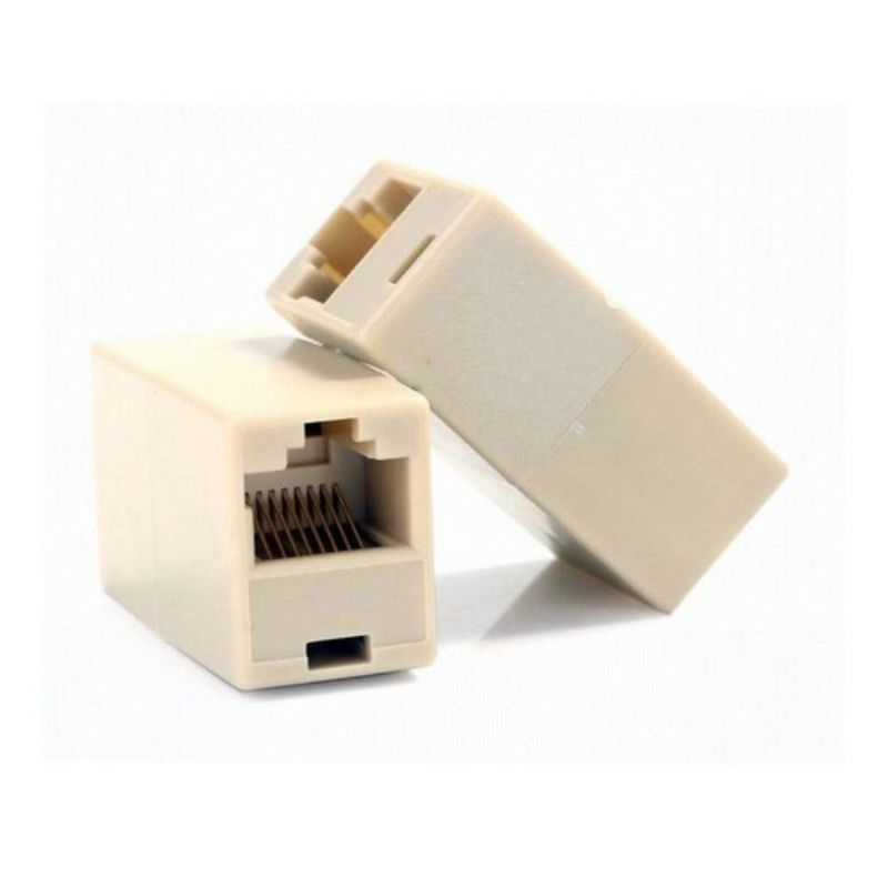GENERICO - Copla Rj45 Cat5e  Unión Para Cable De Red Cat5e