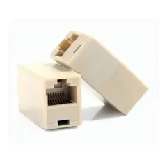 GENERICO - Copla Rj45 Cat5e Unión Para Cable De Red Cat5e
