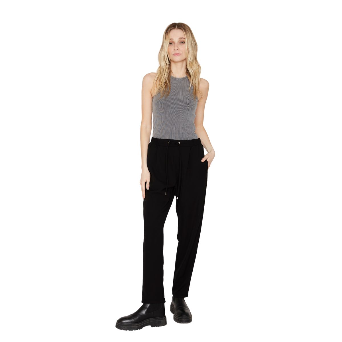 JACINTA TIENDA - Pantalón Jogger Summer negro Jacinta Tienda