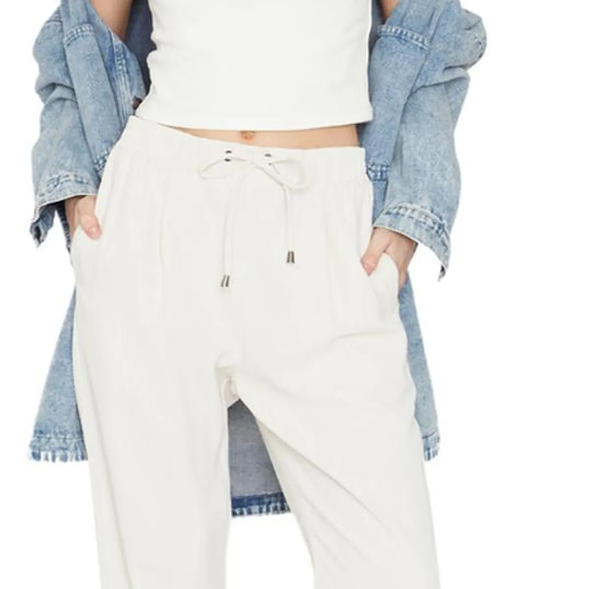 JACINTA TIENDA - Pantalón Jogger Summer crudo Jacinta Tienda