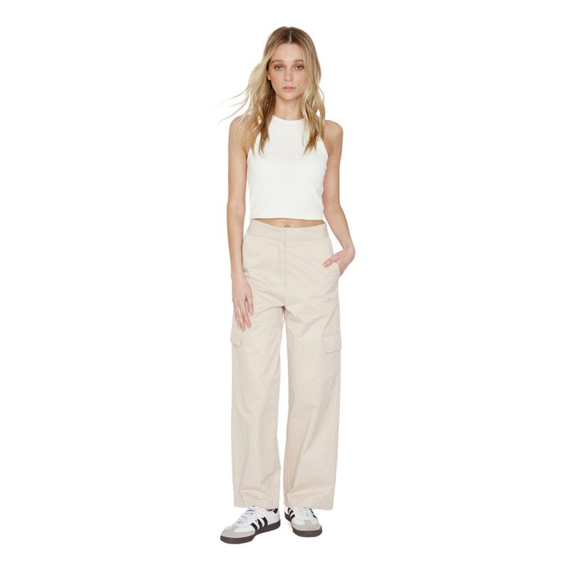 JACINTA TIENDA - Pantalón Cargo crudo Jacinta Tienda