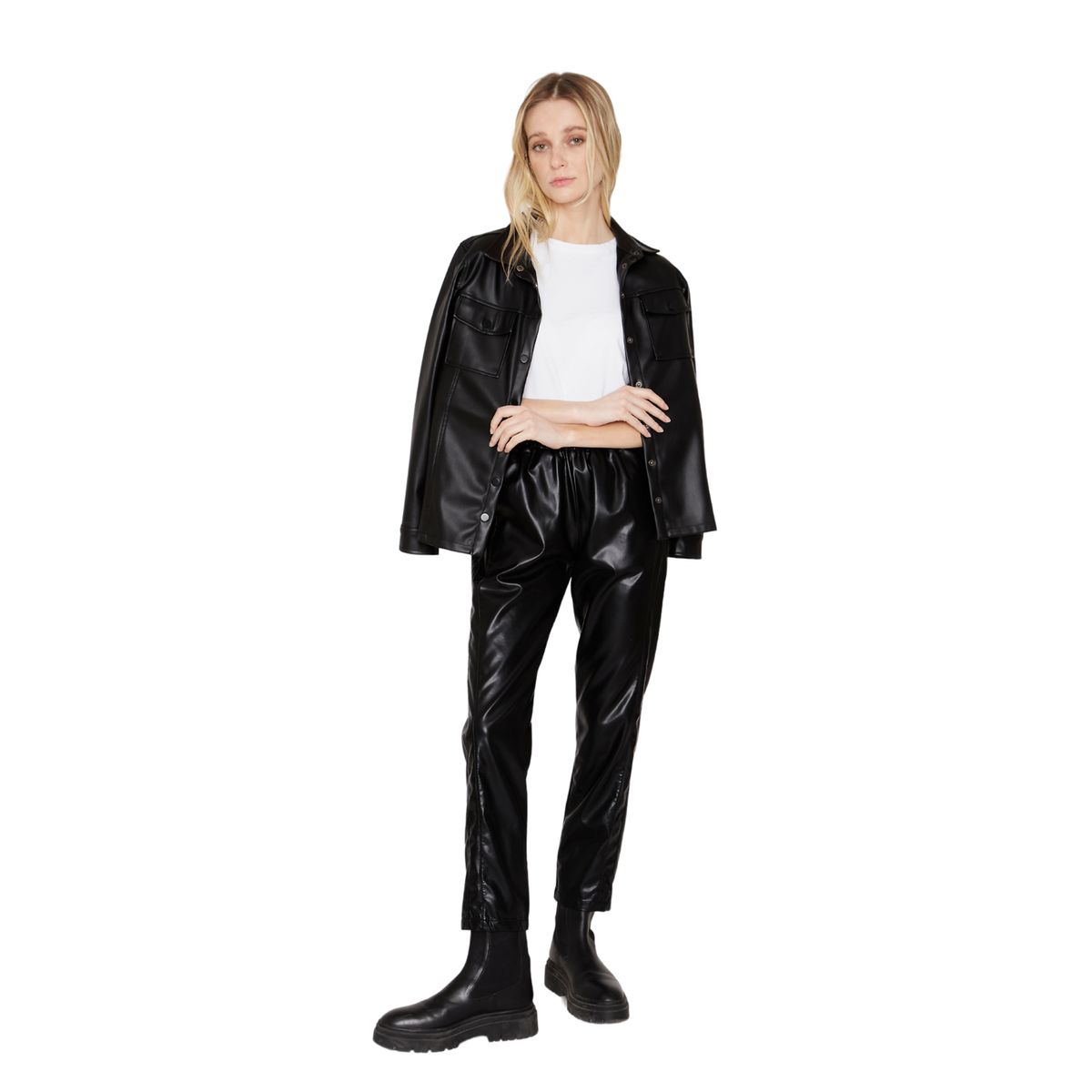 JACINTA TIENDA - Pantalón Jogger negro Jacinta Tienda