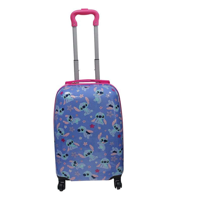 LILO & STITCH - Maleta Juvenil 4 Ruedas Stitch 18''