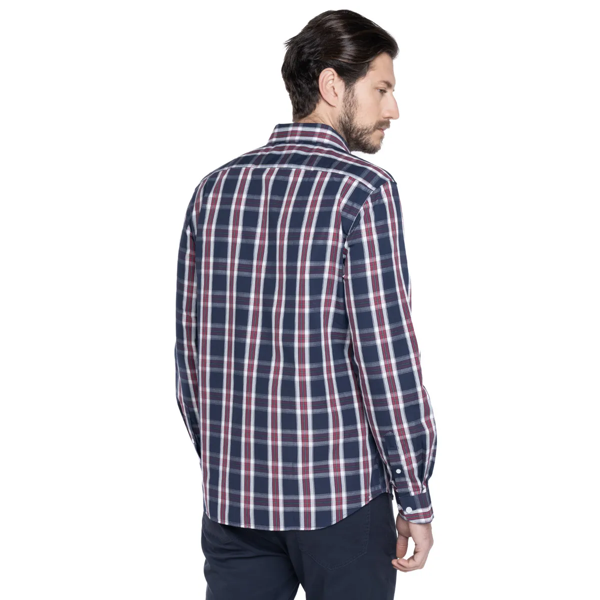 POTROS - Camisa Zaragoza Manga Larga Hombre POTROS