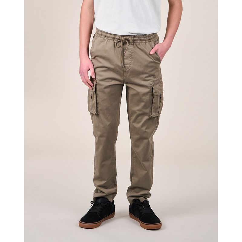 POLEMIC - Pantalon Twill Cargo Modern Straight VV4354 - Polemic