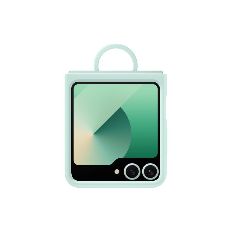 SAMSUNG - Flip6 Silicone Case with Ring Mint