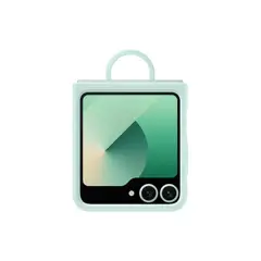 SAMSUNG - Flip6 Silicone Case with Ring Mint