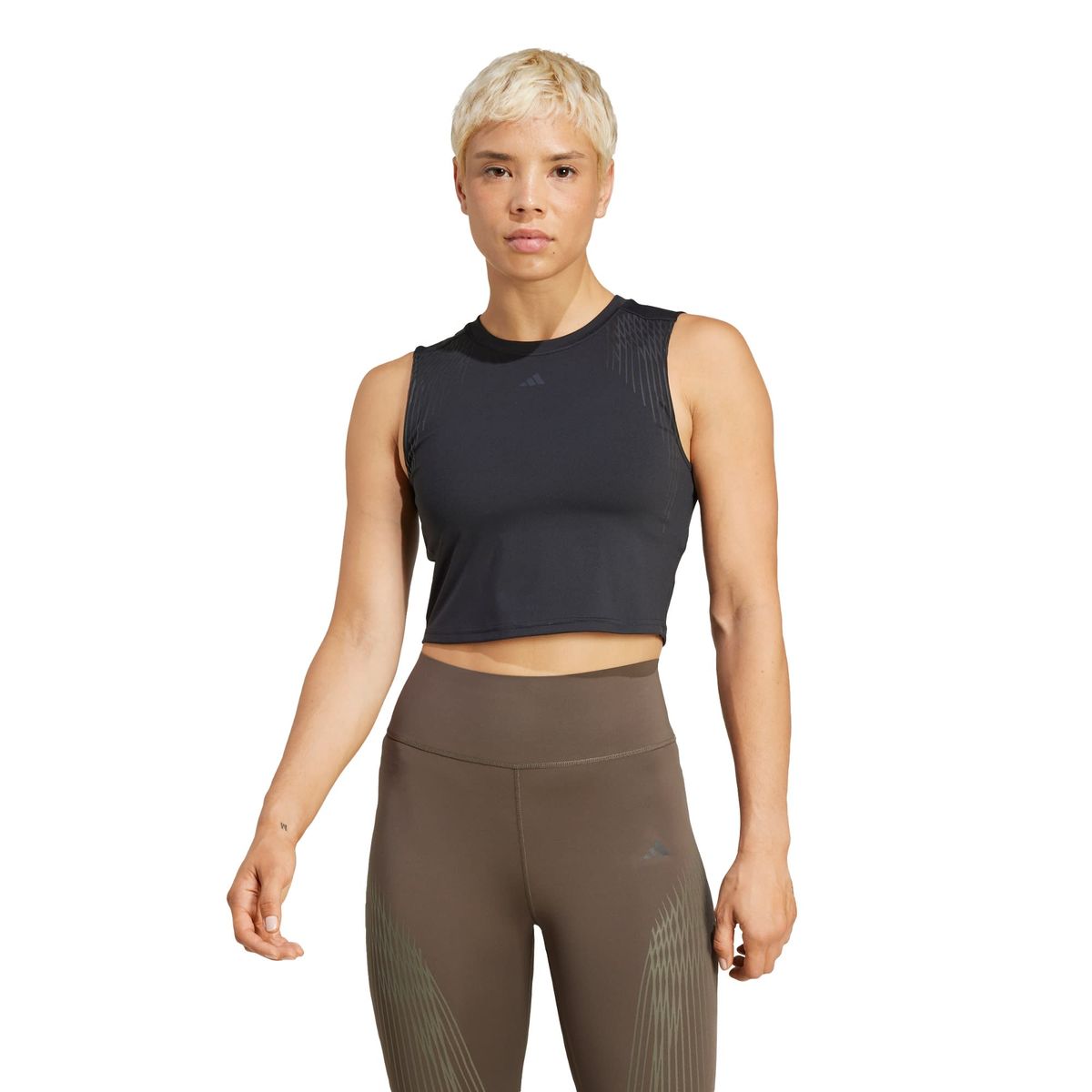 ADIDAS - Polera sin Mangas Corta de Entrenamiento Pro Series