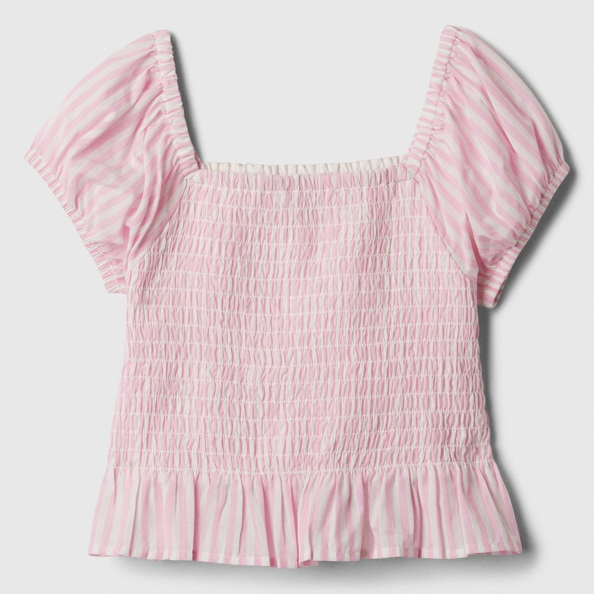GAP - Blusa Niña GAP Panal de Aveja Rosada