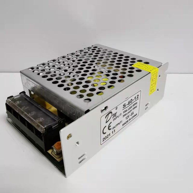 GENERICO - Fuente De Poder 12v 5A Para Tira Led Y Cámaras De Seguridad