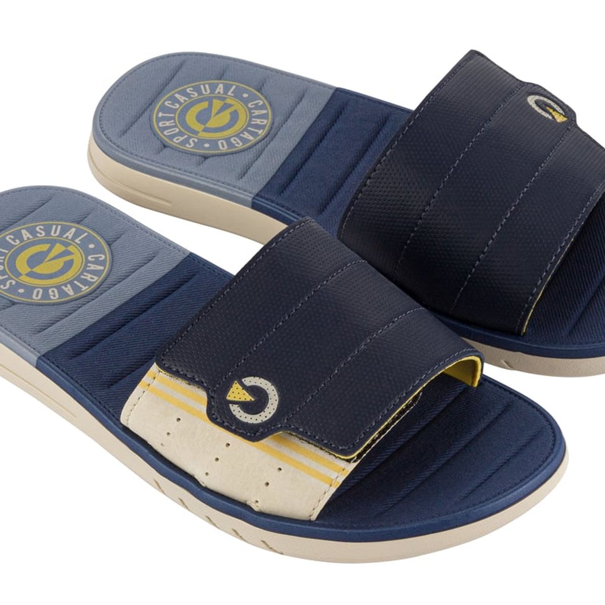 CARTAGO - Sandalia Hombre Azul Sevilla Cartago