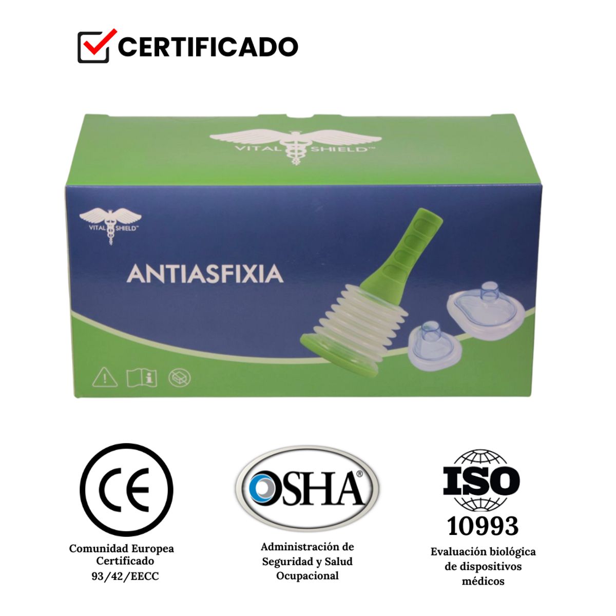 VITAL SHIELD - Antiasfixia kit hogar