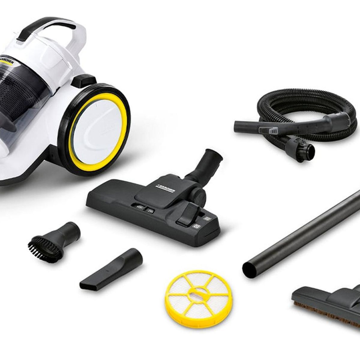 KARCHER - Aspiradora Ciclónica Karcher VC3 Filtro Hepa Blanca
