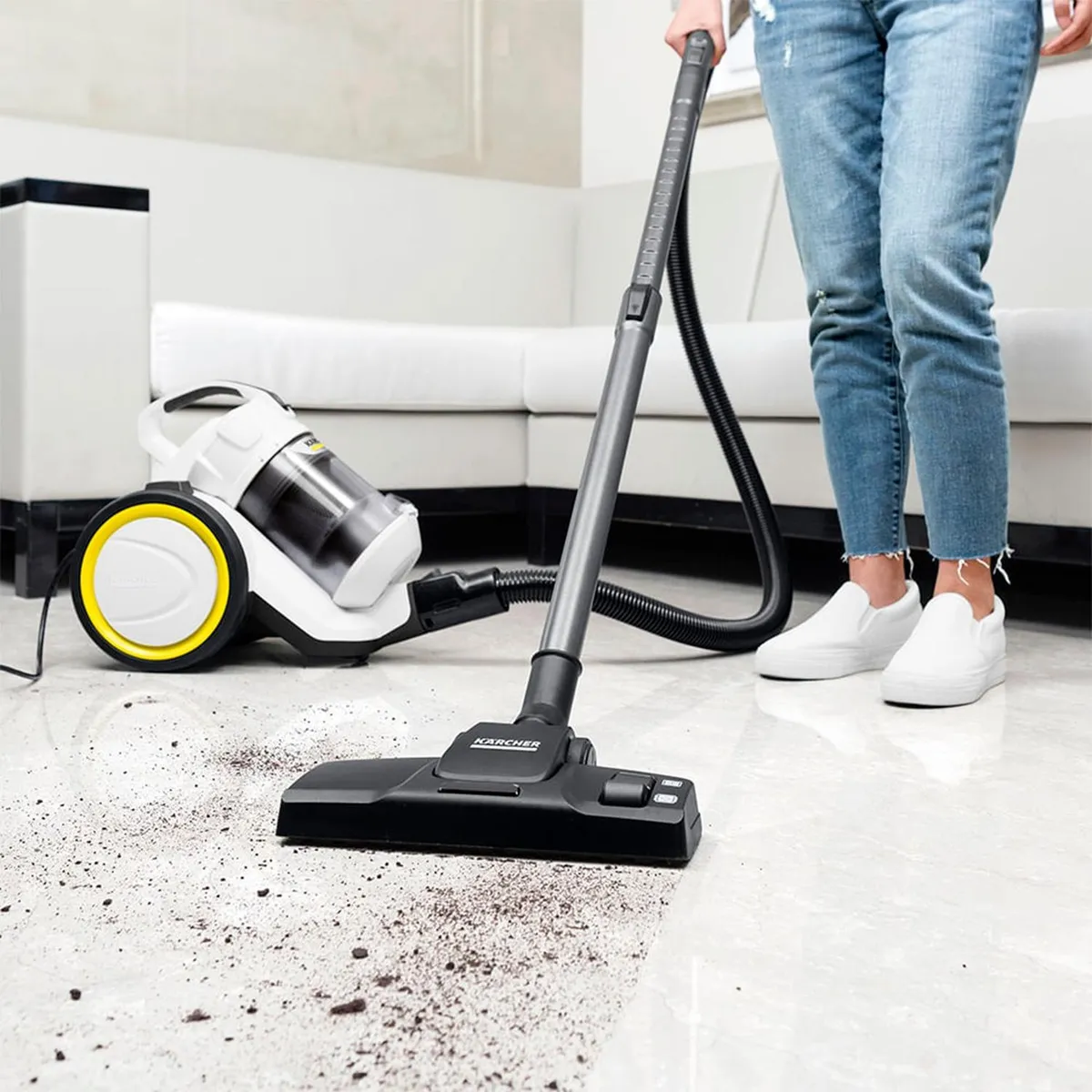 KARCHER - Aspiradora Ciclónica Karcher VC3 Filtro Hepa Blanca