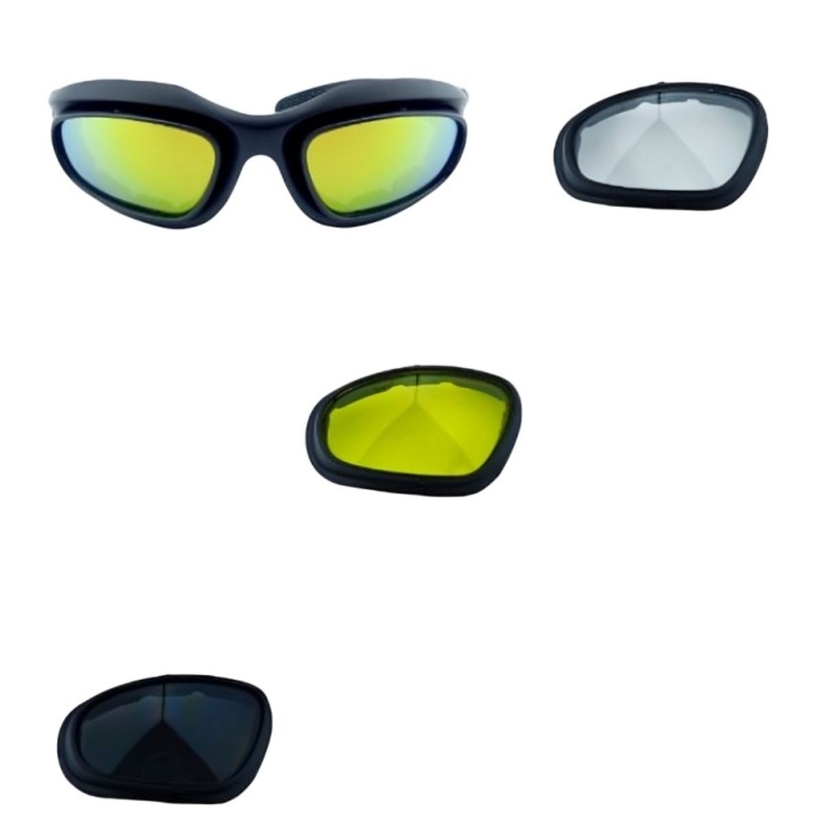 OEM - LENTES DEPORTIVOS LENTE INTERCAMBIABLES CON ESTUCHE