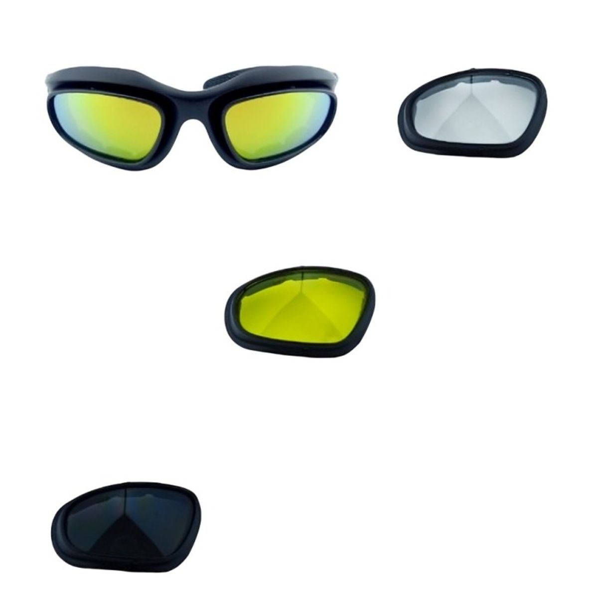 OEM - LENTES DEPORTIVOS LENTE INTERCAMBIABLES CON ESTUCHE