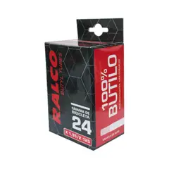 MACERATTA - Camara Ralco Butyl Aro 24 1 95 2 125 Valvula Auto Bicicleta