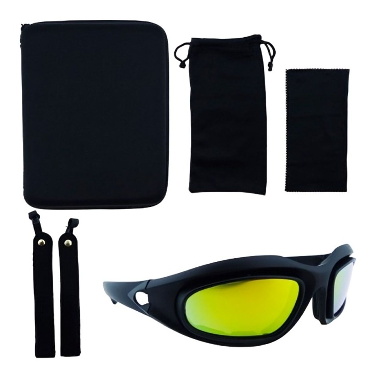 OEM - LENTES DEPORTIVOS LENTE INTERCAMBIABLES CON ESTUCHE