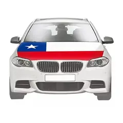 GENERICO - Cubre Capot Bandera Chilena auto 18 septiembre