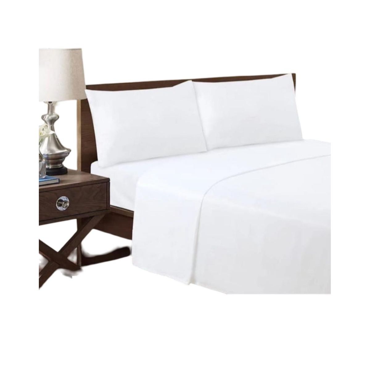 GENERICO - Sábanas 144 Hilos Suaves - 1 Plaza C3