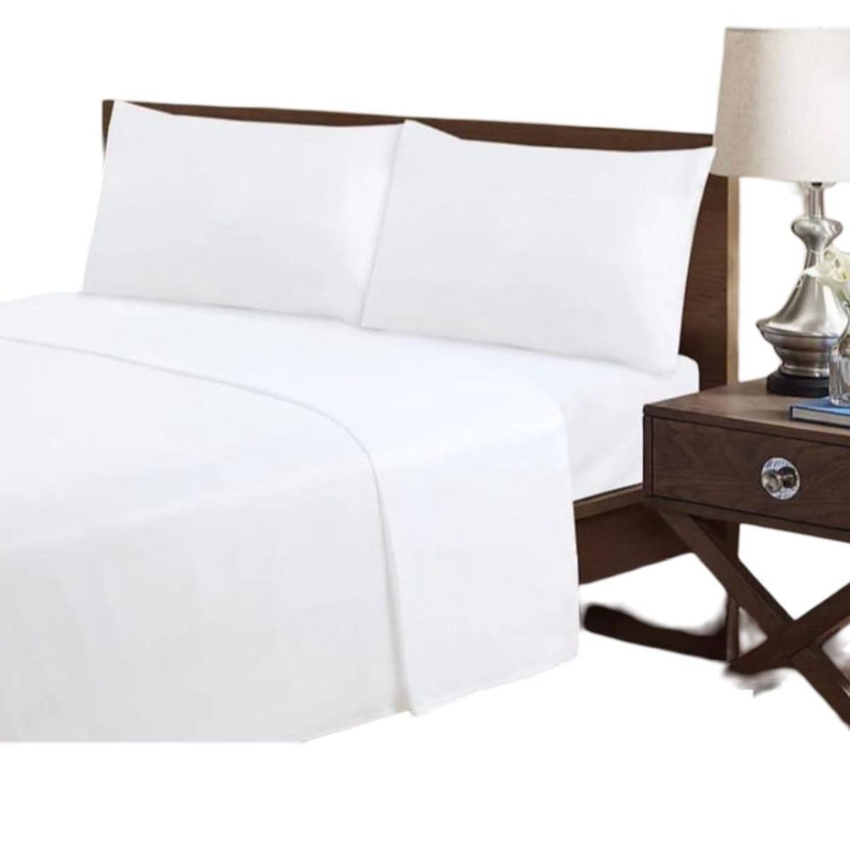 GENERICO - Sábanas 144 Hilos Suaves - 1 Plaza C3