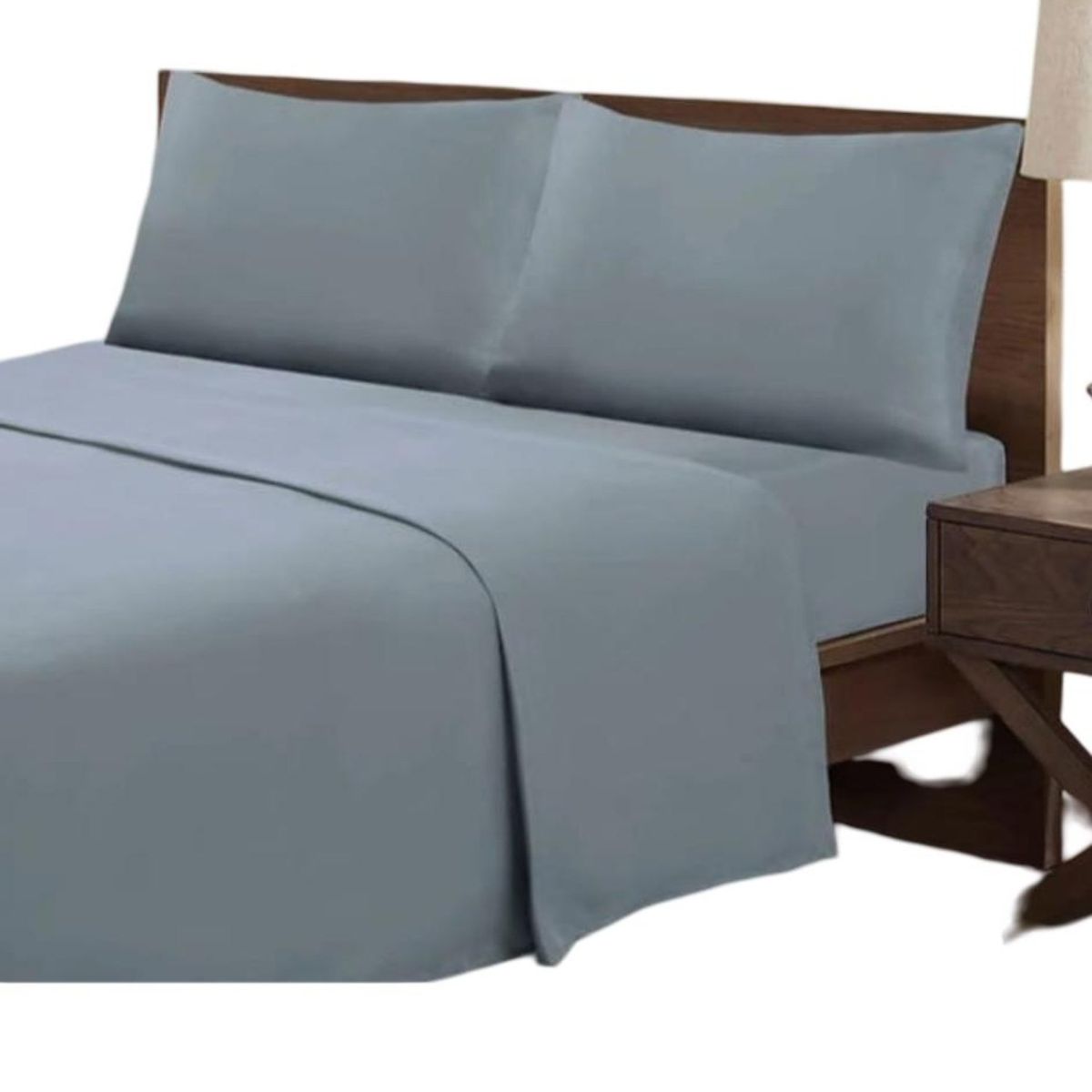 GENERICO - Sábanas 144 Hilos Suaves - 1 Plaza C5