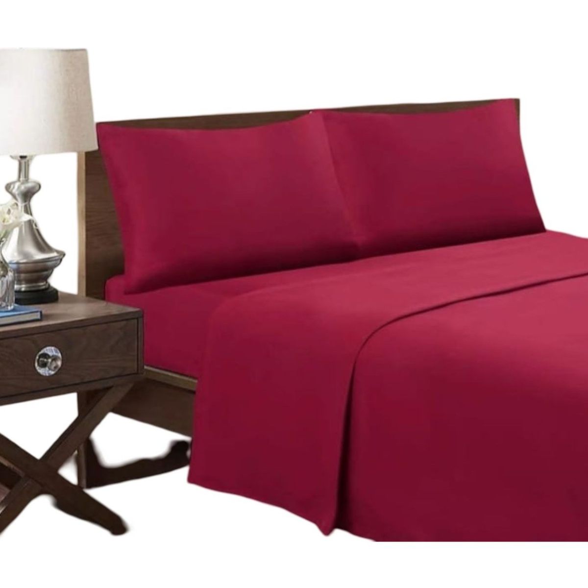 GENERICO - Sábanas 144 Hilos Confort - 2 Plazas C8