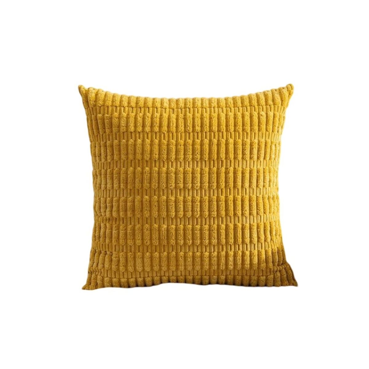 GENERICO - Pack de 4 Fundas de Cojín Elegantes-Mostaza