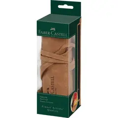 FABER-CASTELL - Estuche Enrollable Faber Castell Art & Graphic Cuero