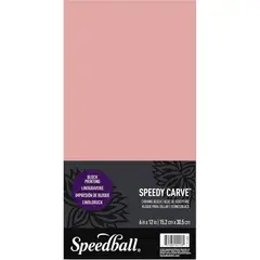 SPEEDBALL - Linóleo Rosado Speedy Carve 15,2 x 30,5 cm