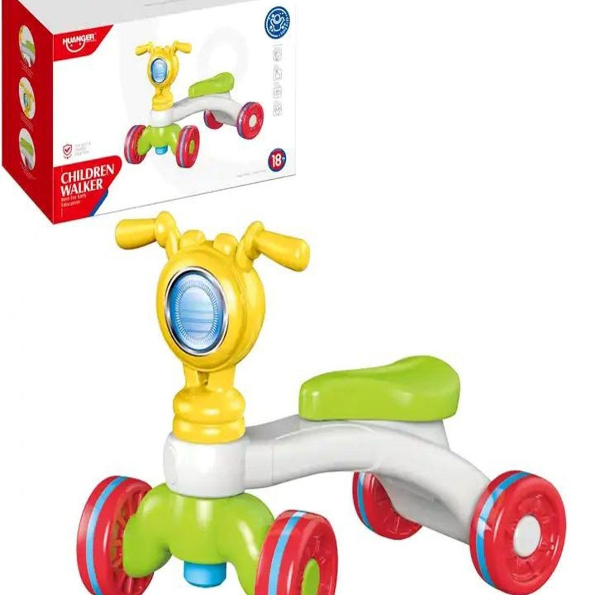 GENERICO - Andador Correpasillos 4 Ruedas para Niños