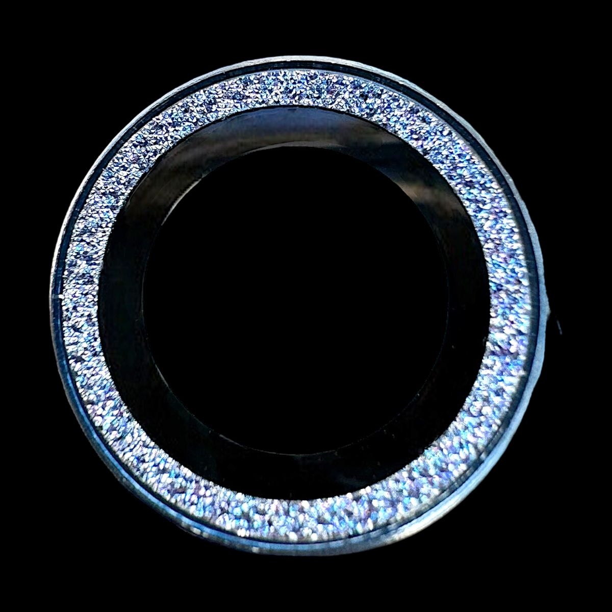 GENERICO - Protector de cámara modelo Escarchado iPhone 15-15plus Azul