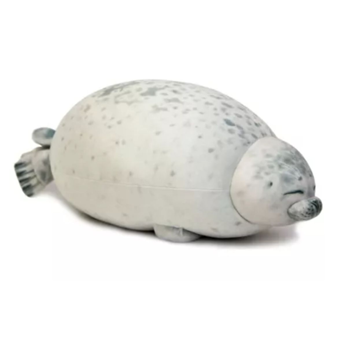 GENERICO - Peluche Foca Guatona Contenta Ojos Cerrados Kawaii