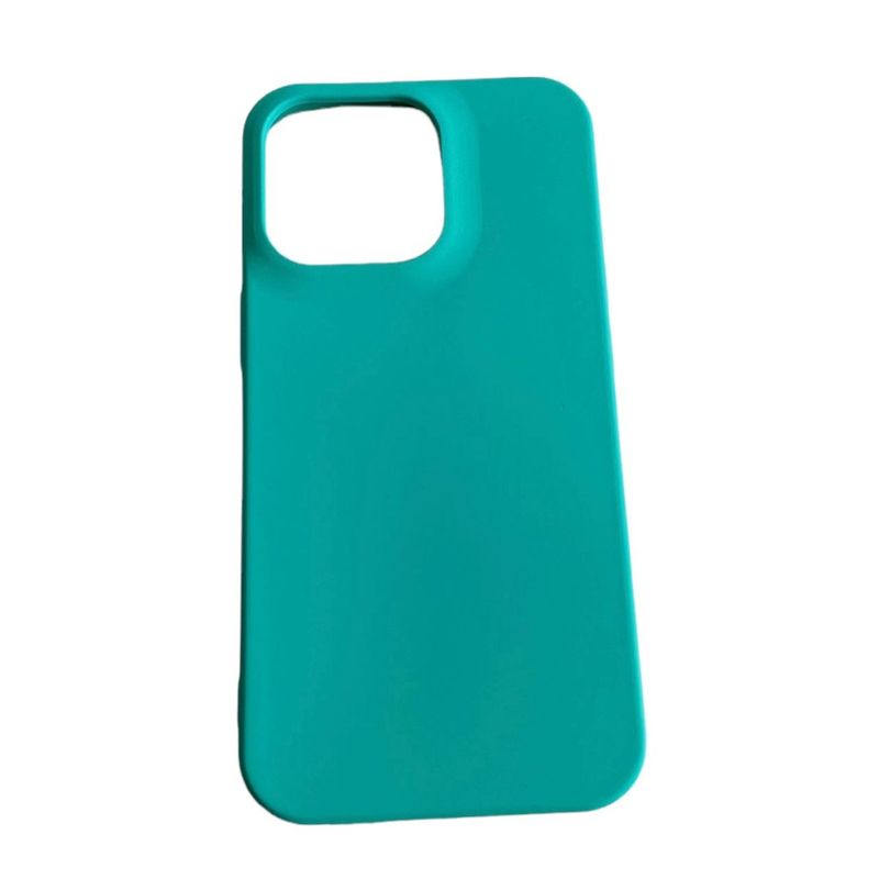 GENERICO - Carcasa Funda Para iPhone 13 Pro Max Silicona  Turquesa