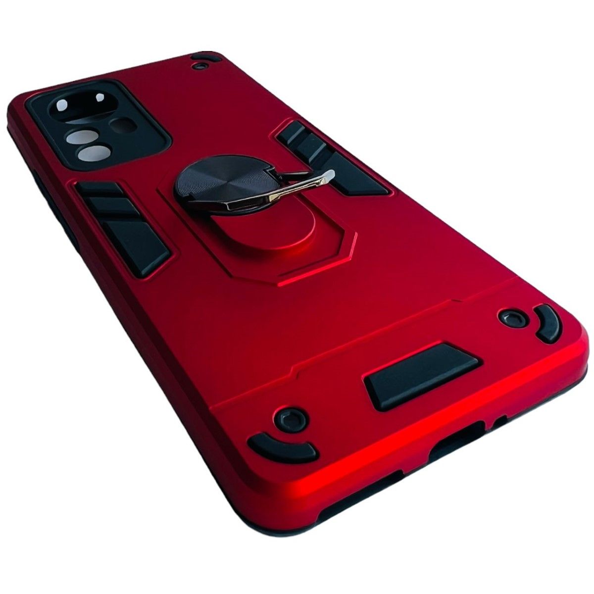 GENERICO - Carcasa Para Xiaomi Mi 12 Pro Anti Golpes Anillo Rojo