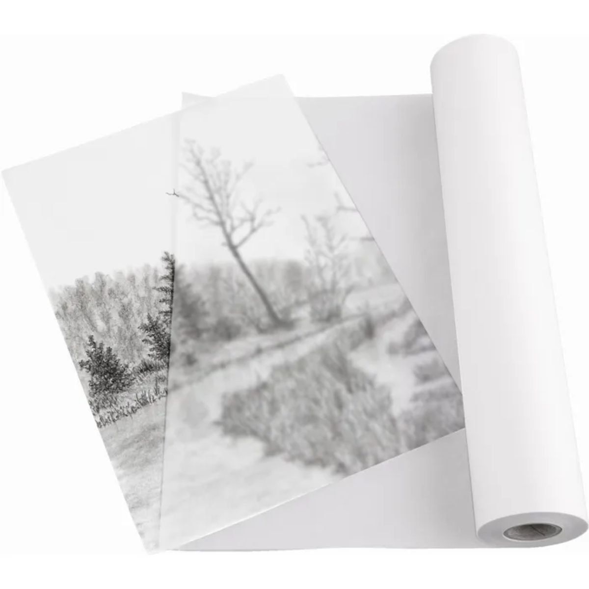HAHNEMUHLE - Rollo Papel Dibujo Transparente Hahnemuhle 45gr 0.33 x 20 mt