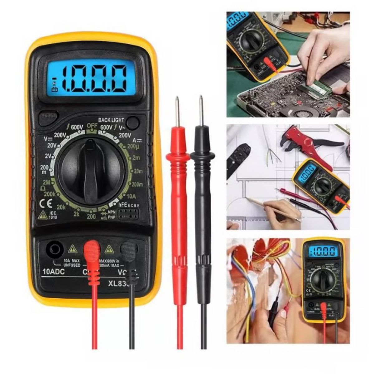 GENERICO - tester digital DT-830B