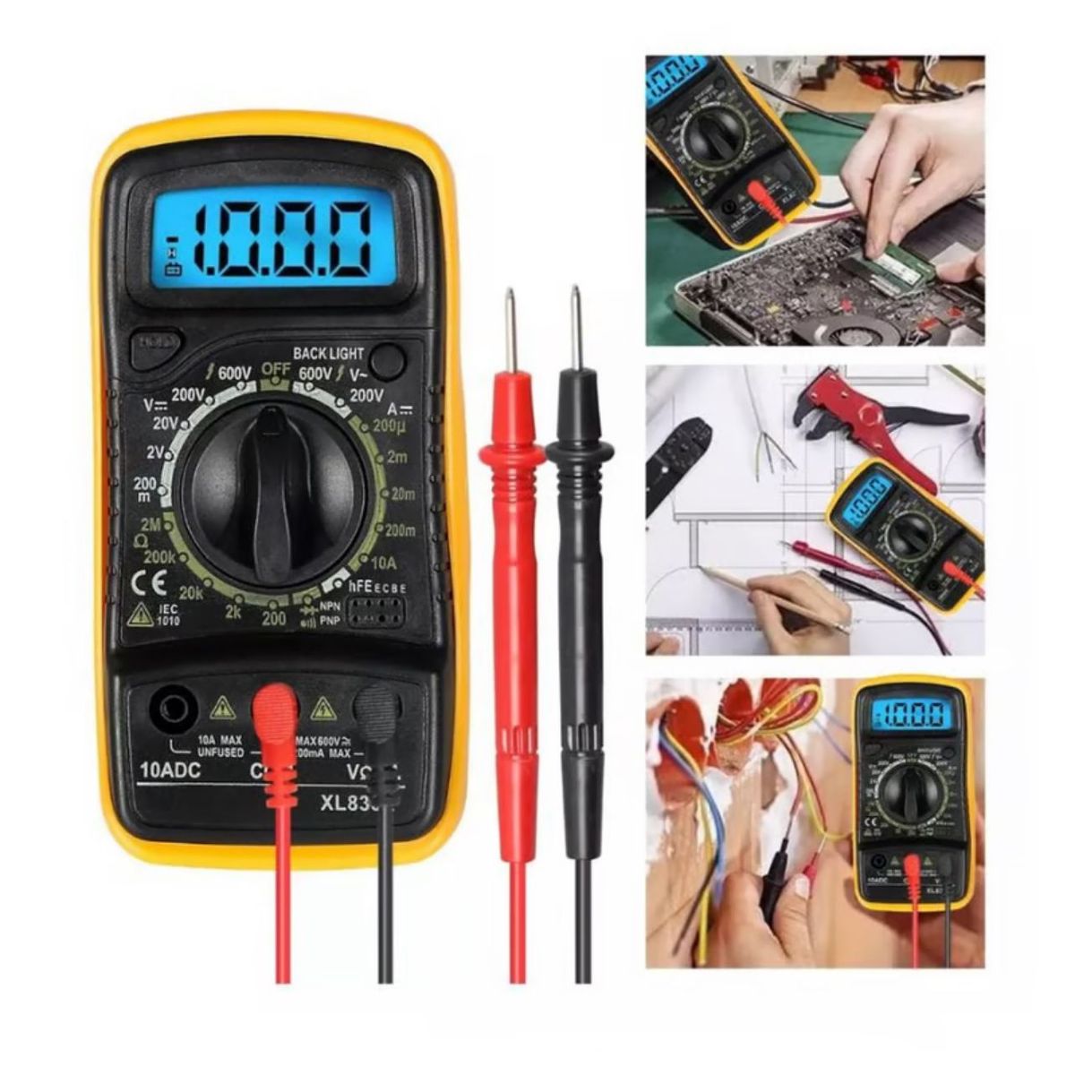 GENERICO - tester digital DT-830B