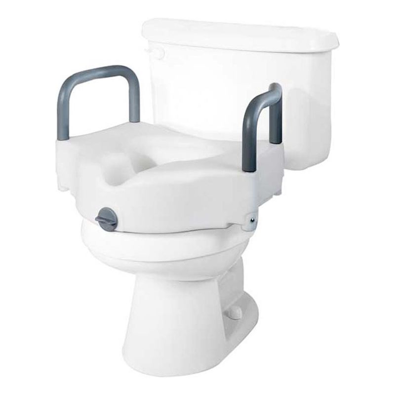 GENERAC - Alza Baño Con Apoyabrazos Desmontables Para Inodoros Wc