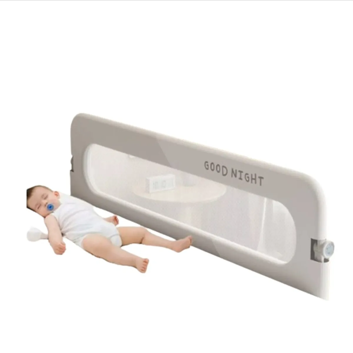 U BUY - Baranda De Cama Seguridad Para Bebe Plegable 150cm