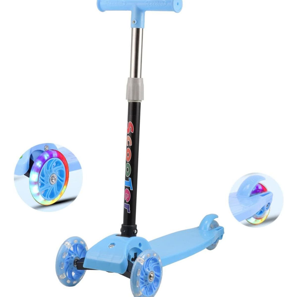 U BUY - Scooter Con Luces Para Niños  Niñas