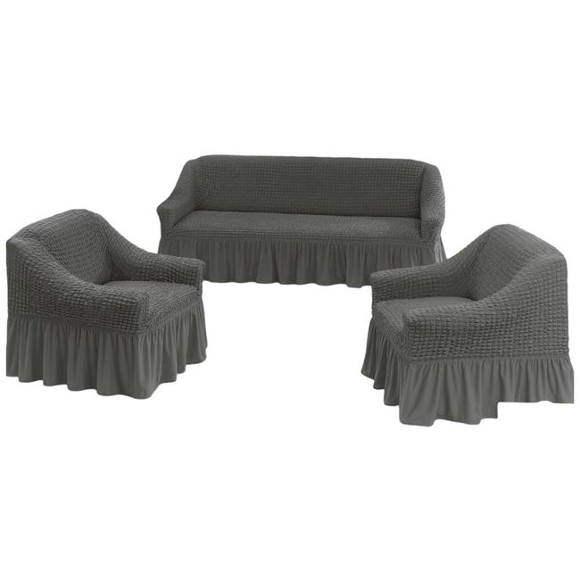 GENERICO - JUEGO DE FUNDAS TURKAS CUADRILLE 3+1+1 D54